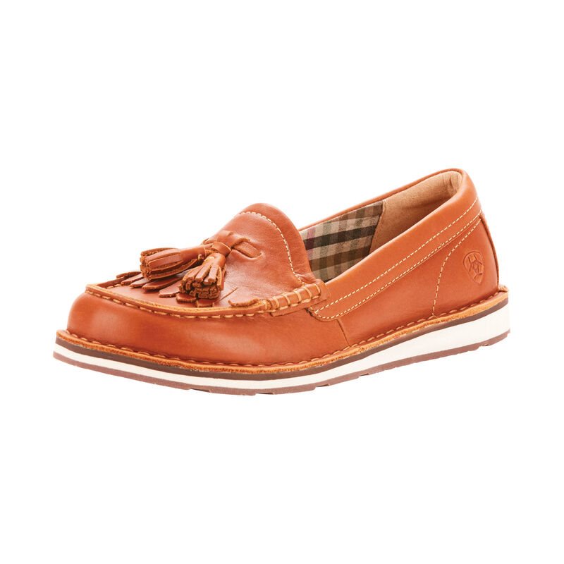 Ariat English: Tassel Cruiser Mocasines Mujer - Naranjas (NITKF5073)